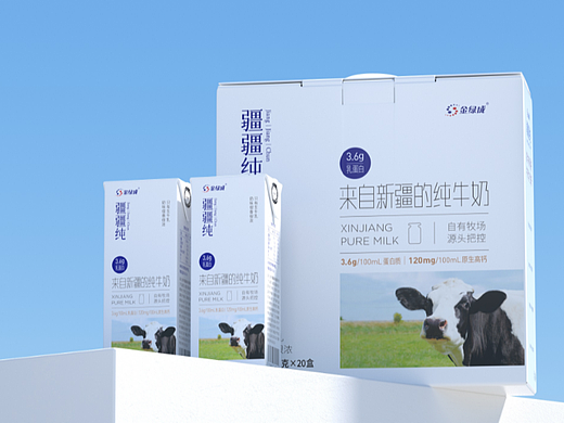 橙象设计 X 牛奶包装设计