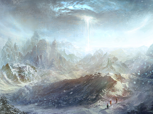 场景插画与概念设定选集