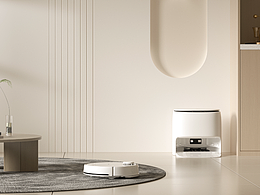 扫地机器人场景渲染