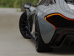 迈凯伦P1建模与渲染