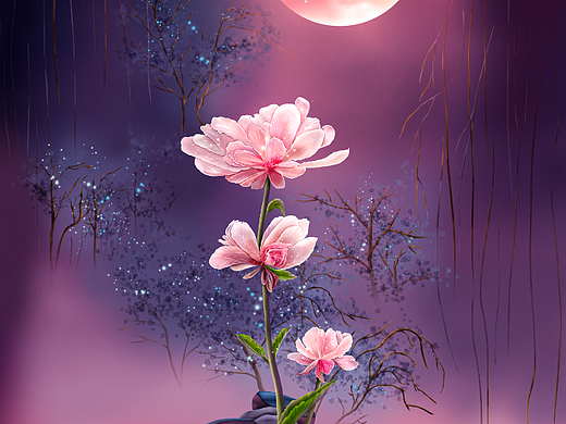 花前月下