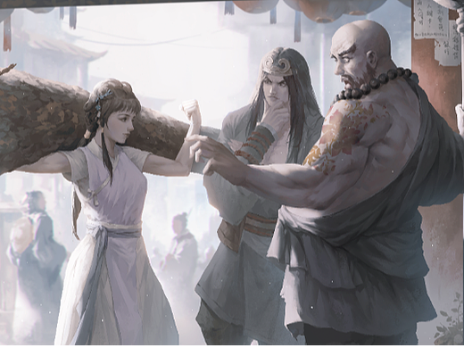 2023 林黛玉-好汉交流会（个人主页-ZNjYyOTExNTY=） - 概念设定 - 站酷设计师大哥阳原创素材 - 站酷ZCOOL