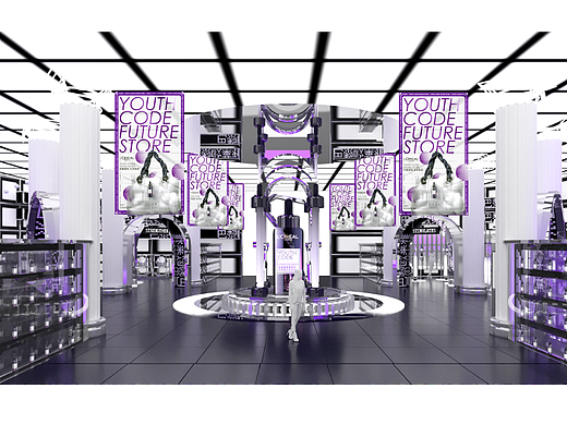 L'Oréal Online Virtual Space Design 欧莱雅虚拟空间