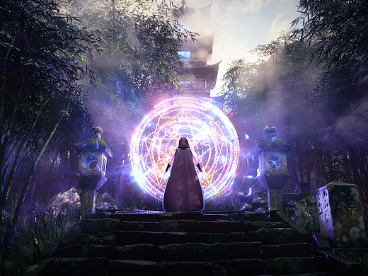 奇幻场景渲染