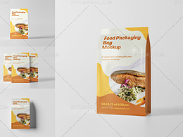 高品质的食品包装设计包装袋样机