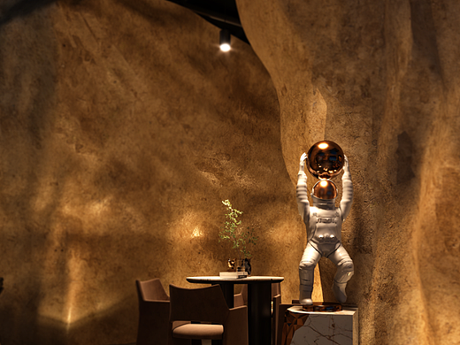 异形空间 |在意境中穿越餐厅