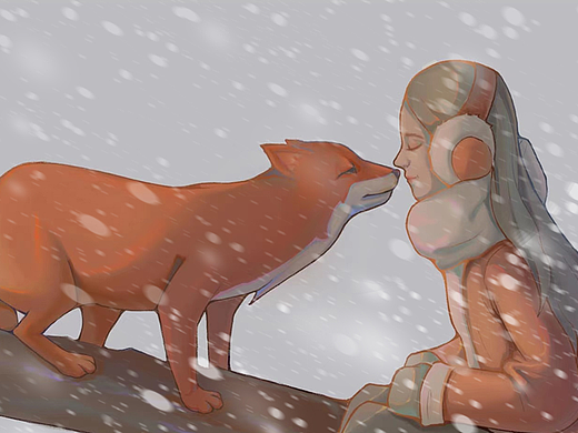 冬日（个人主页-ZNjM5NjQwODg=） - 创作习作 - 站酷设计师安娜啊原创素材 - 站酷ZCOOL