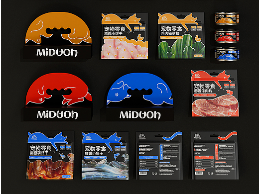 MiDaOh-宠物食品品牌包装设计
