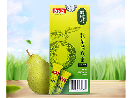 马百良清凉润喉蜜详情页