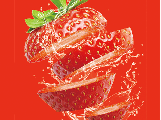 草莓海报（个人主页-ZNjA5MDg3NjQ=） - 海报 - 站酷设计师elanie伊原创素材 - 站酷ZCOOL