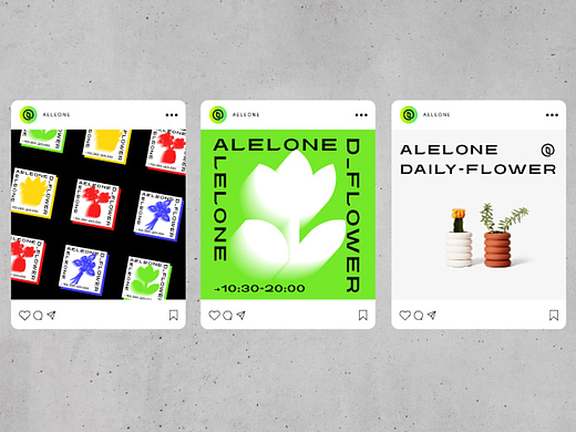 ALELONE 花店品牌设计