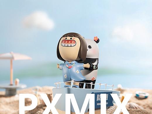 盲盒创意摄影丨泡泡玛特 x 光影集 PXMIX 