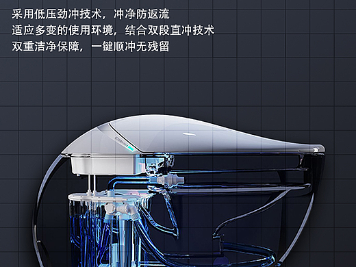 智能马桶详情页