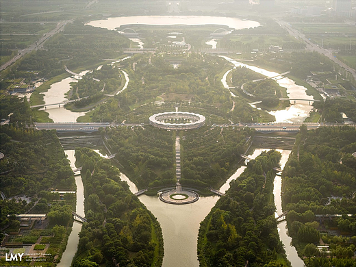 景观摄影-《双鹤湖中央公园》（上）