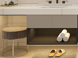 卫生间（个人主页-ZNTkxNzI2ODQ=） - 家装设计 - 站酷设计师栖隐空间设计原创素材 - 站酷ZCOOL