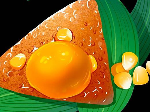 端午粽子小插图