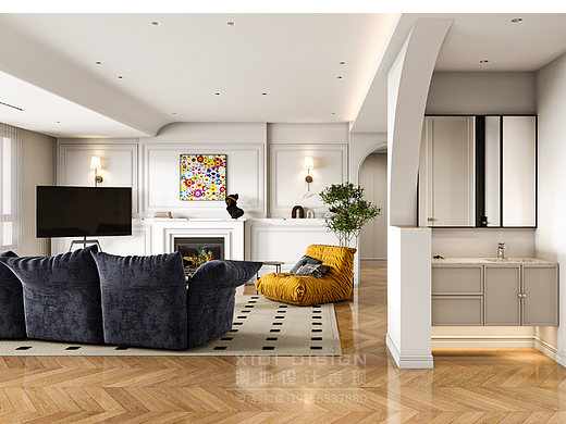 轻法式 浪漫，优雅，不失温暖（个人主页-ZNjY2NjY5MTY=） - 建筑/空间 - 站酷设计师余霜霜不冷原创素材 - 站酷ZCOOL