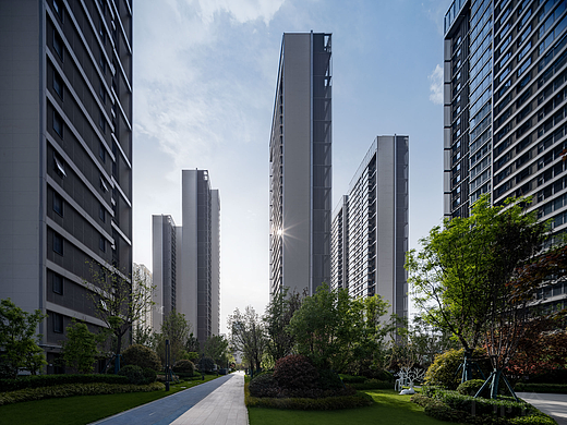 一个比较厉害的社区建筑景观表现