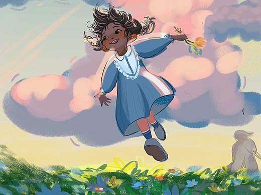 兒童節(jié)（個(gè)人主頁-ZNjUzNDY3NTY=） - 藝術(shù)插畫 - 站酷設(shè)計(jì)師Sylvie西爾維原創(chuàng)素材 - 站酷ZCOOL