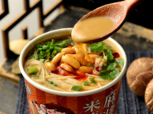 麻酱米线速食拍摄|美食摄影|电商食品拍摄|×郑州密斯杨