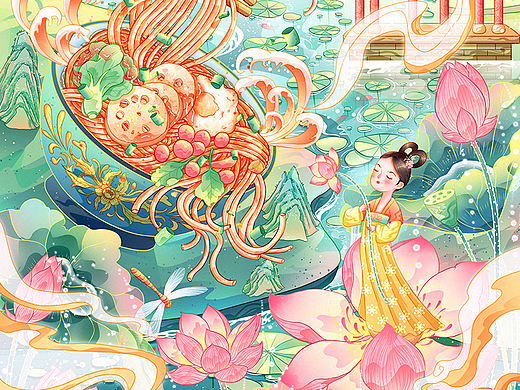 夏至 | 二十四节气插画