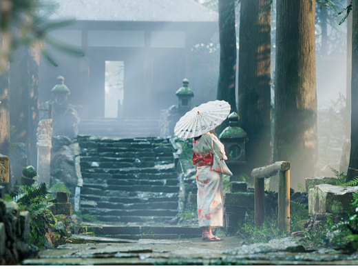 【UE5】空山新雨后-练习