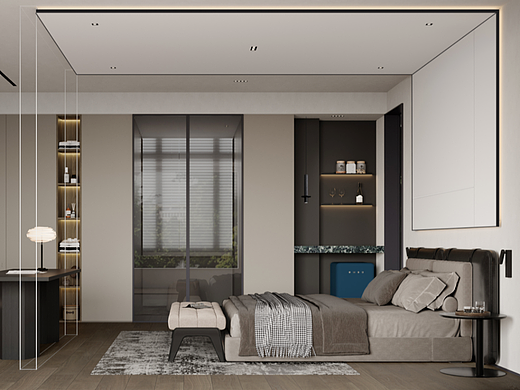 麓隐青竹园 450㎡别墅 意式轻奢 轻于形 奢于质（个人主页-ZNjU0OTYwNzI=） - 家装设计 - 站酷设计师微视设计管家原创素材 - 站酷ZCOOL