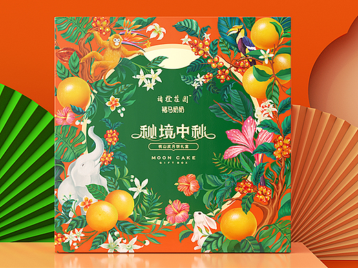 褚橙庄园·褚马奶奶2022中秋礼盒设计
