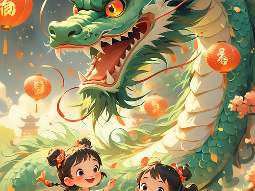 龙年大吉，祝各位平安顺遂