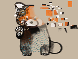 珍惜动物--消失的小熊猫