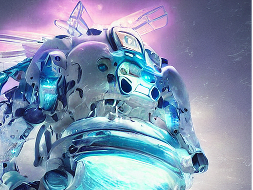 站酷ai:【灵体机甲】