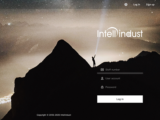 Intellindust 英特灵达 人脸识别后台(英文)系统