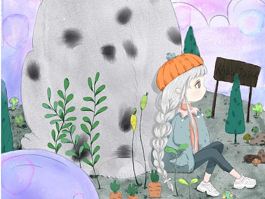 兔兔星球（个人主页-ZNjM1MjU3NDA=） - 艺术插画 - 站酷设计师藏木原创素材 - 站酷ZCOOL