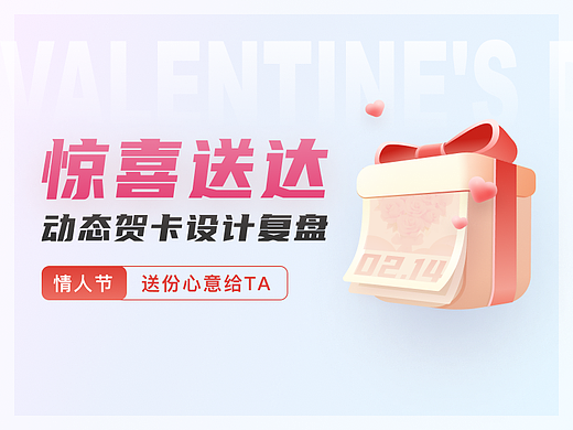 惊喜送达动态贺卡设计复盘