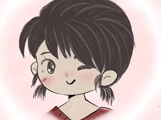 可爱儿童插画3-头像