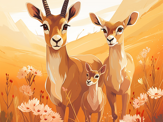 可可西里的驕傲（個人主頁-ZNjc5ODA0NjA=） - 藝術(shù)插畫 - 站酷設(shè)計師清遠(yuǎn)002原創(chuàng)素材 - 站酷ZCOOL