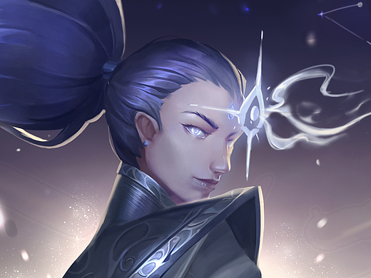 二郎神（个人主页-ZNjAwMTM0MjA=） - 创作习作 - 站酷设计师Z50043102原创素材 - 站酷ZCOOL