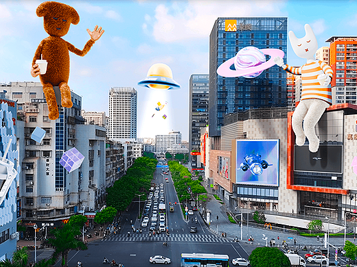 OCDcafe X 汕头 实景合成文旅短片