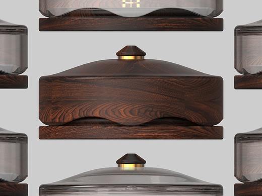 内蒙礼物-蒙香 (檀木香炉设计)- 成督创意出品