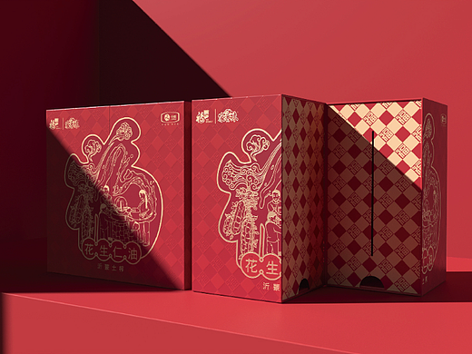 中粮集团|福临门花生仁油伴手礼盒设计