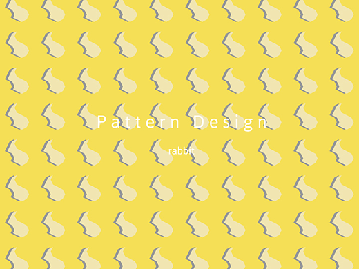  兔年图案｜朝气温暖的小兔子们