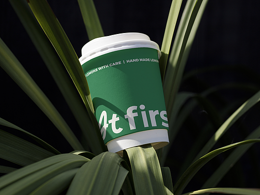 起初 At first X UP向上茶饮品牌设计 logo设计 vi设计