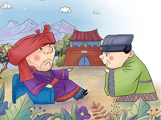儿童插画——成语故事系列（2）