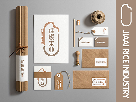 佳瑷米业logo设计