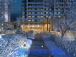 时光轴-建筑可视化二十三期-室外练习（动画渲染）