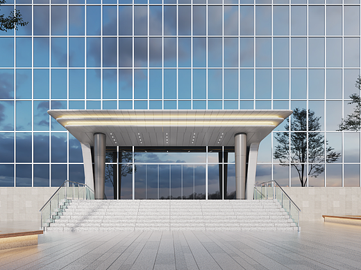 2022年——办公楼门头（个人主页-ZNjQ3MzU4NDA=） - 其他空间 - 站酷设计师欧润几原创素材 - 站酷ZCOOL