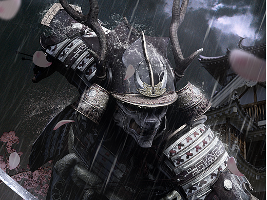 【PS创意合成】 武士 