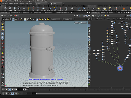 houdini 建模练习