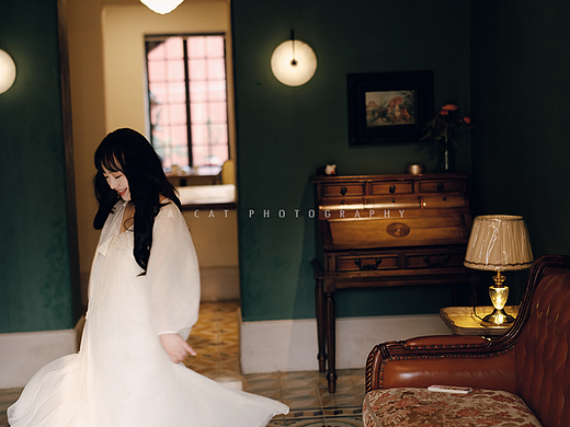 花园里双机婚礼跟拍