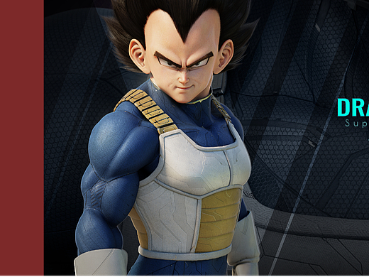 龙珠-贝吉塔全身展示